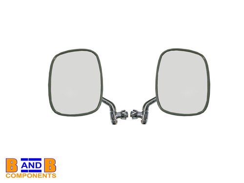 Door wing mirrors stainless - mirrors,