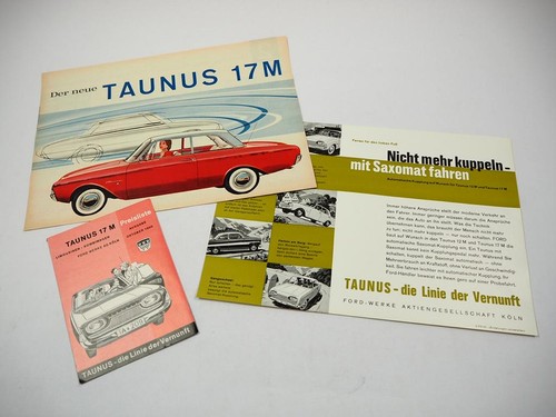 Original brochure ford taunus - original,
