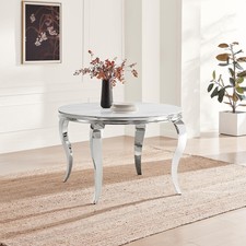 Skye round white - skye, glass