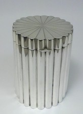 TIFFANY & Co.  Vintage Sterling Silver Box / Tea Caddy (3 ½” tall)  -  151g