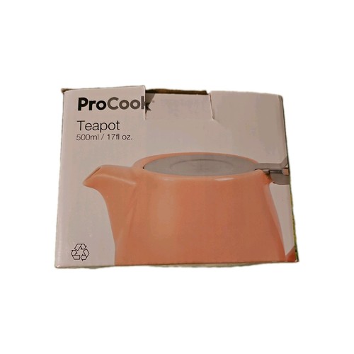 Pink teapot with infuser new - pink,