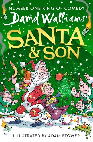 Santa son book - santa, david