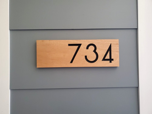 Custom house address sign - custom,