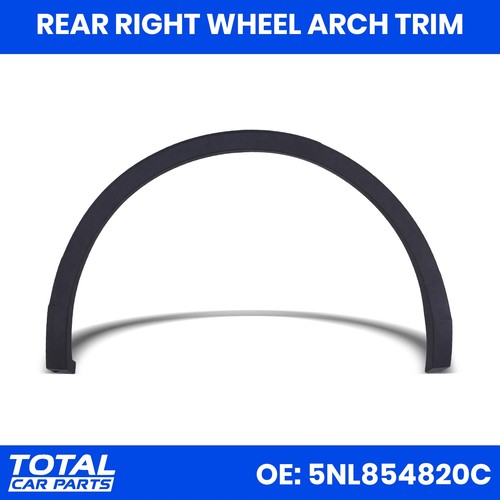 Rear wheel arch - trim, right