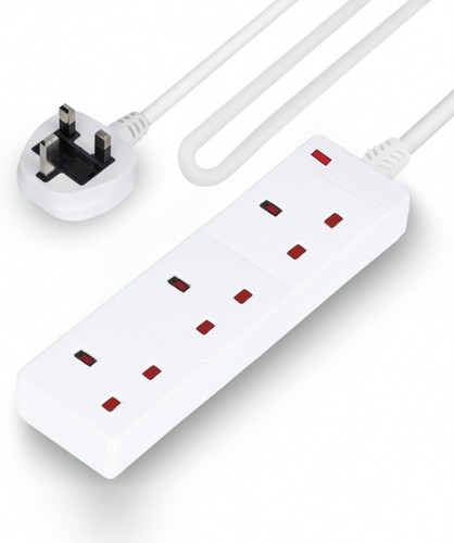 Way gang mains plug power - gang,