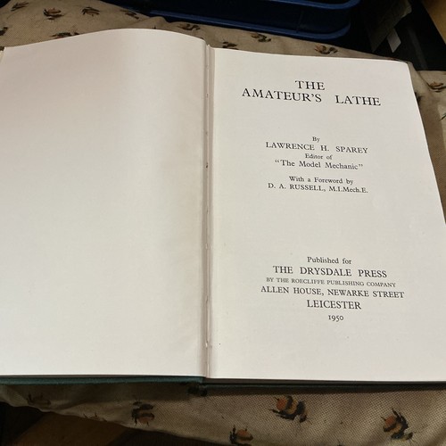 The amateurs lathe lawrence - the,