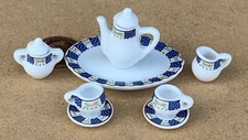 Dolls House Tea Set Ceramic