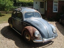 Vintage 1955 VW Beetle parts
