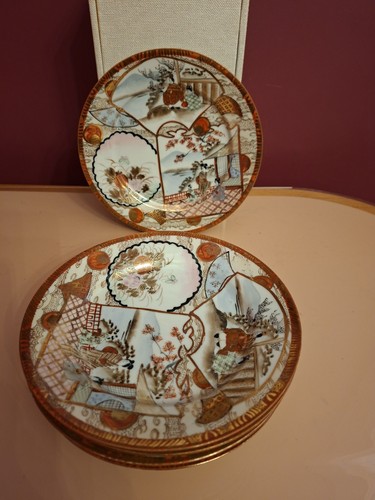 Antique japanese kutani style - japanese,