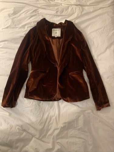 Allegra brown velvet jacket - allegra, k