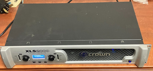 Crown xls2000 channel - xls2000, 2-channel