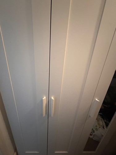Ikea wardrobe with mirror - ikea, and