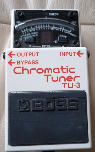 Boss chromatic tuner - tu-3,