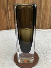 Orrefors Smoke Vase Signed