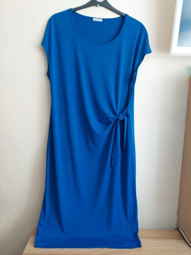 Blue slinky jersey - blue,