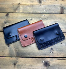 Leather tobacco pouch - Personalised gift - Smokers accessory - Rolling Tobacco