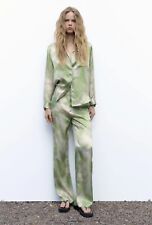 Zara 100% Silk Trousers
