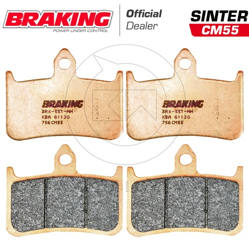 Brake pads anterior braking - 4,