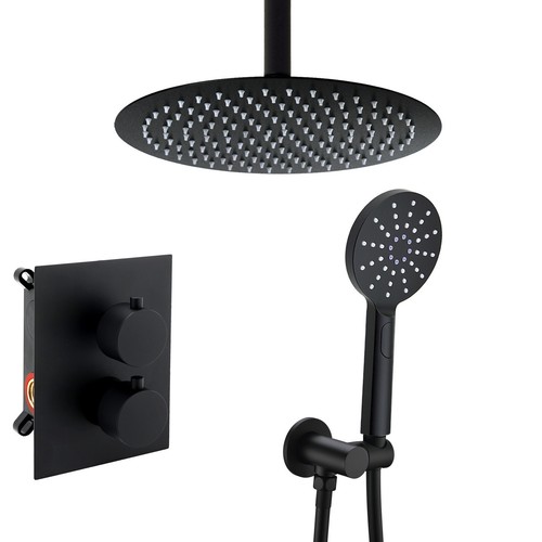 Concealed shower mixer valve - shower,
