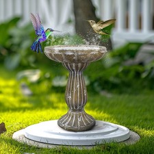 Beautiful Concrete Birdbath