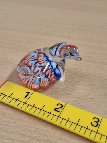Murano glass bird figure - murano,