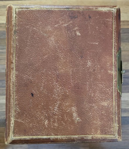 Victorian leather embossed - victorian,