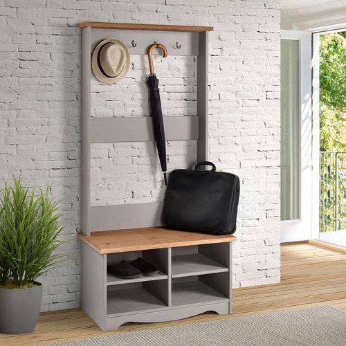 Corona grey hall bench with - corona,