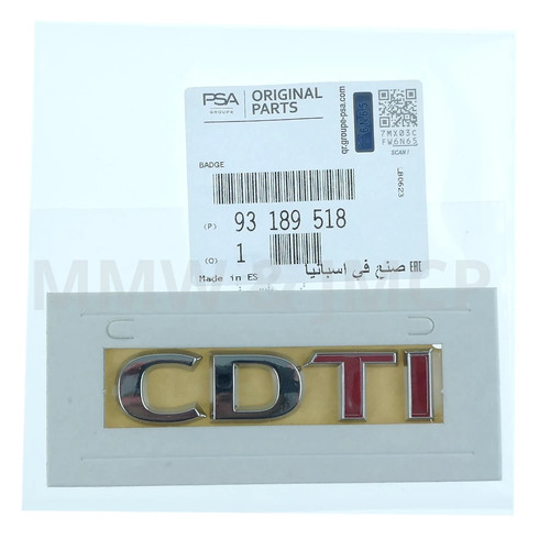 Original vauxhall cdti rear - original,