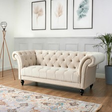 Velvet chesterfield sofa - chesterfield, suite