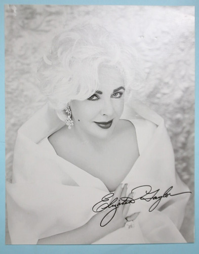 Elizabeth taylor signed - elizabeth,