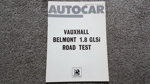 Vauxhall belmont glsi - 1.8,