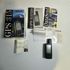 Magellan GPS 315 12 Channel GPS Navigator w/ Box & Manuals Tested & Works