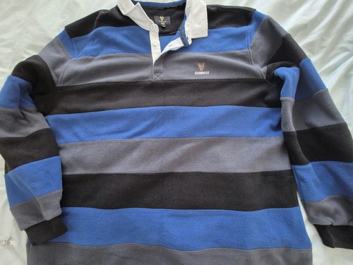 Mens guinness fleece striped - fleece,