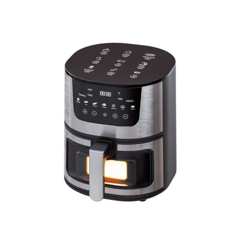 Digital air fryer visible - digital,