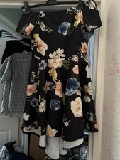 Select Bardot Dip Hem Dress Size 16