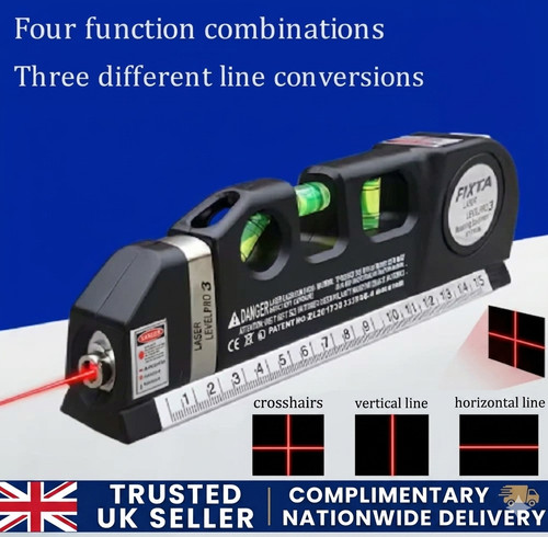 Spirit level with laser - spirit,