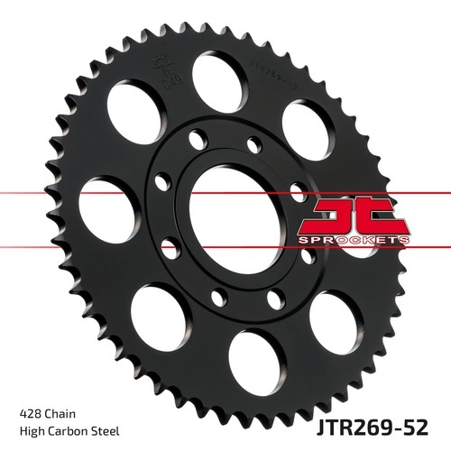 Rear sprocket 52t 428p - rear,