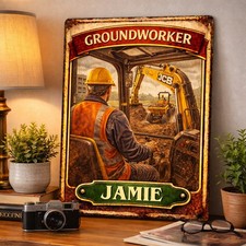 Personalised Groundworker