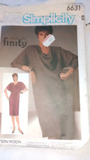 Simplicity 6631 Sewing Pattern Original 1960-80's new old stock. Free postage