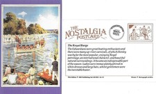 Postcard The Royal Barge Henley River Carnival Edwardian - Nostalgia