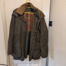 Jack Orton Field Shooting Jacket. Green. Waxed Cotton Look. M. Chore, Dog Walk