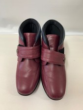 Pavers ladies burgundy ankle