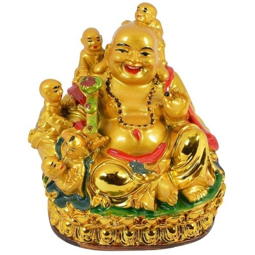 Laughing buddha statue with - statue,