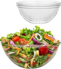 4 Pack Clear Plastic Serving