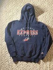 Men’s Memphis Express Hoodie Medium-Starter Black Label-Vintage Football Sweater
