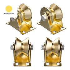 4 Pcs V-Shaped Groove Pulley