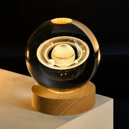 Crystal ball led night - crystal,