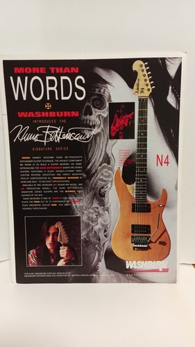 Washburn guitars nuno more - washburn, n4