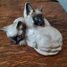 Siamese Kittens Beswick ornament