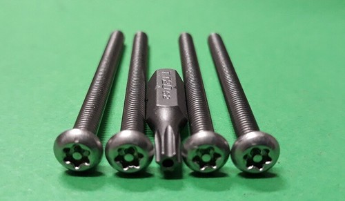Security stnlss screws - security,